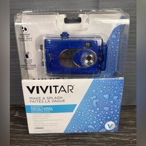 Vivitar Waterproof Digital Camera – Brand New Sealed (Blue)